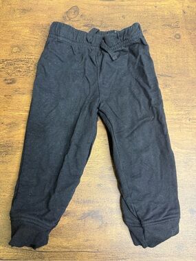 ⭐️5 for $20⭐️ Carter's Black Kids Stretch Cotton Jogger Pants 12M